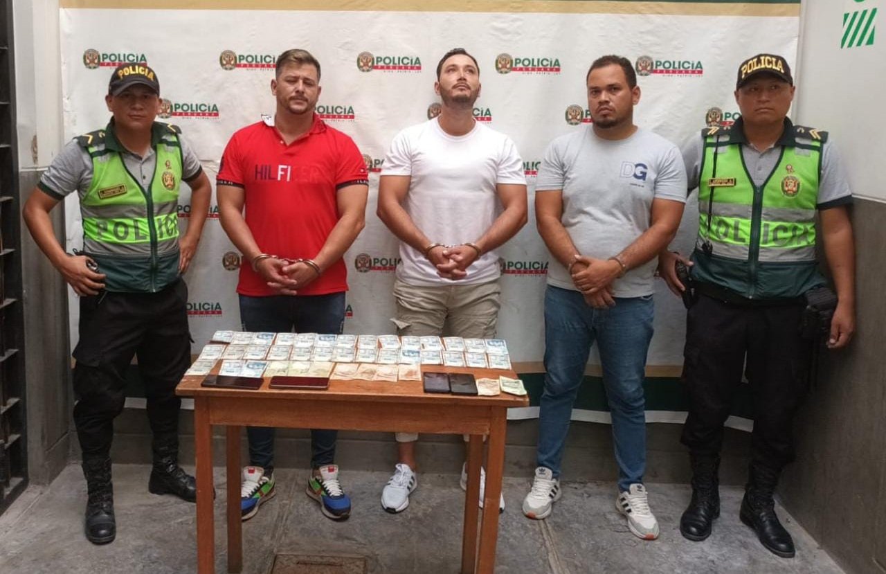 Investigan a tres colombianos detenidos por ‘préstamos gota a gota’