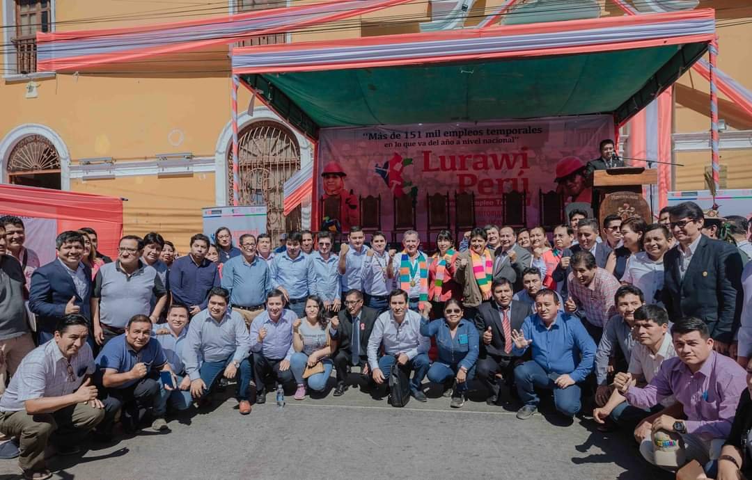 Lurawi Perú generará 4 mil empleos temporales en 96 distritos de tres regiones
