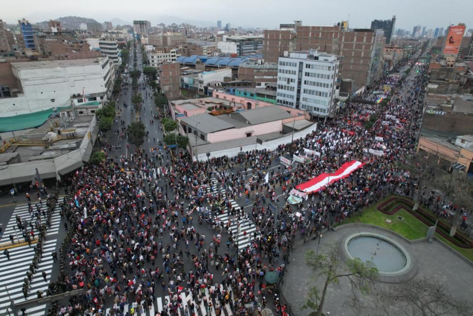 Marchas de protesta contra Dina Boluarte fueron desarrolladas en 35 provincias de Perú