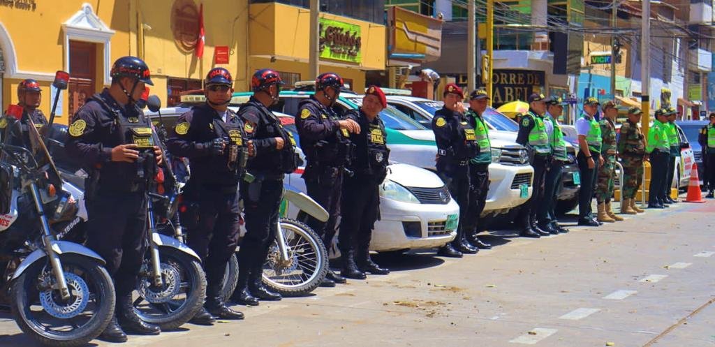 Policía presenta plan de seguridad por los 484 aniversario de Huánuco