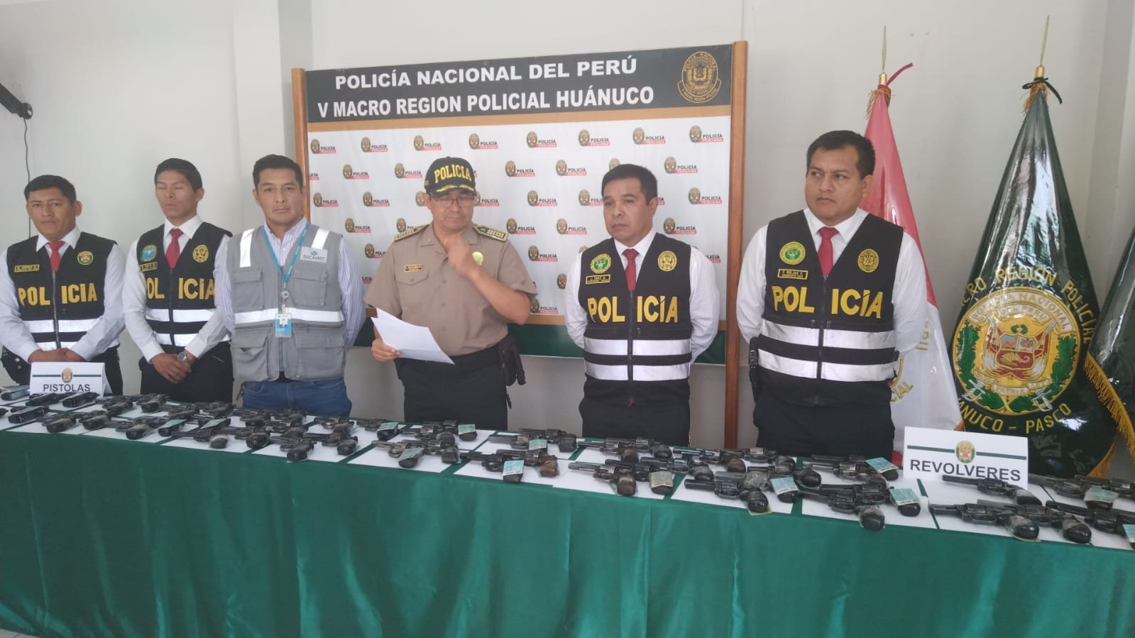 Incautan 88 armas de fuego que pertenecían a empresa de seguridad