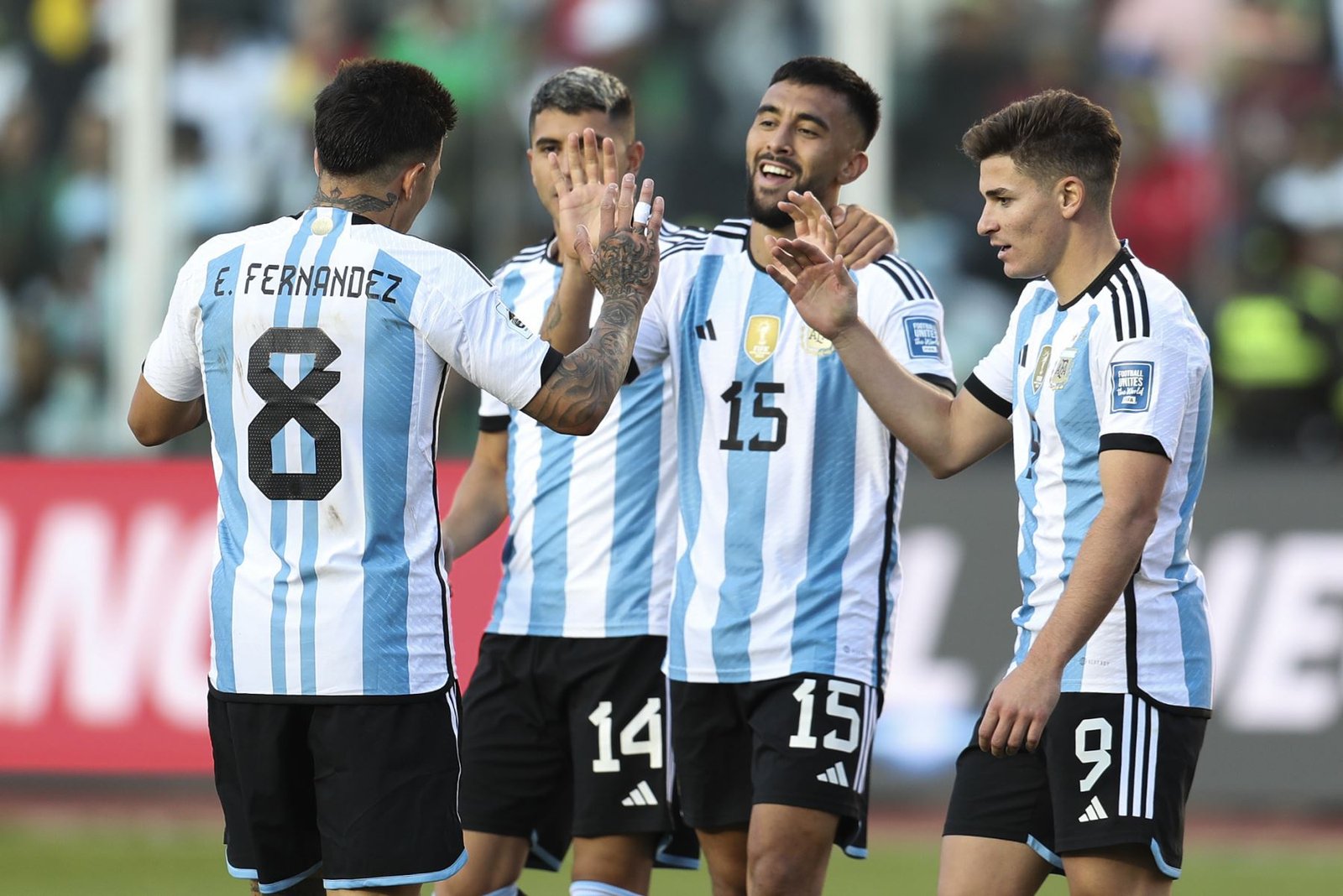 Argentina goleó, Ecuador y Venezuela también ganaron