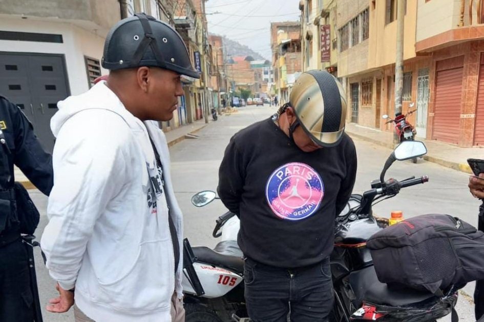 Capturan a presuntos miembros de “Los raqueteros de la carretera Central”