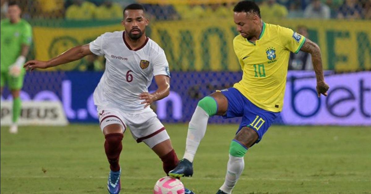 Empate histórico, Venezuela logró un punto al igualar de visita 1 – 1 con Brasil