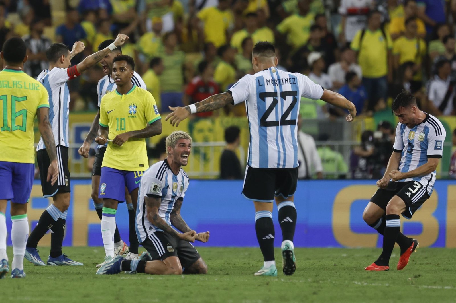 Argentina dio el golpe y venció por 1-0 a Brasil en el Maracaná