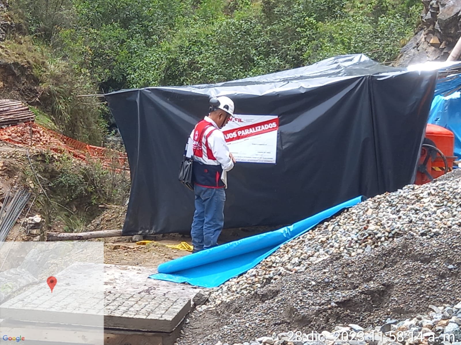 Sunafil paralizó construcción de puente donde murió un menor de edad