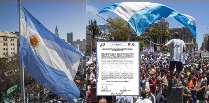 “Paro nacional en Argentina”