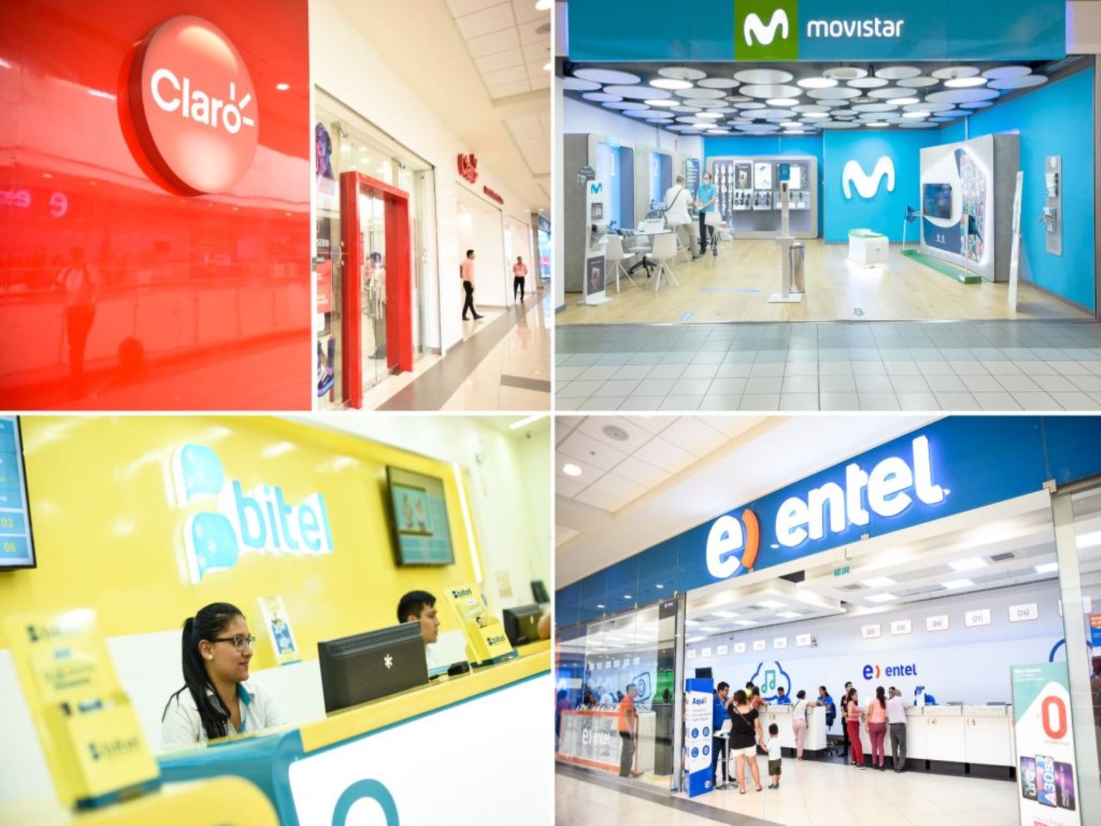 Osiptel confirma multas por más de S/ 8.7 millones contra Movistar, Claro, Entel y Bitel