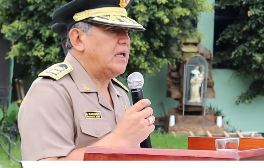 General de la Policía, Julio Oscar Mariño Ripa fue reconocido como jefe de la Región Policial de Huánuco