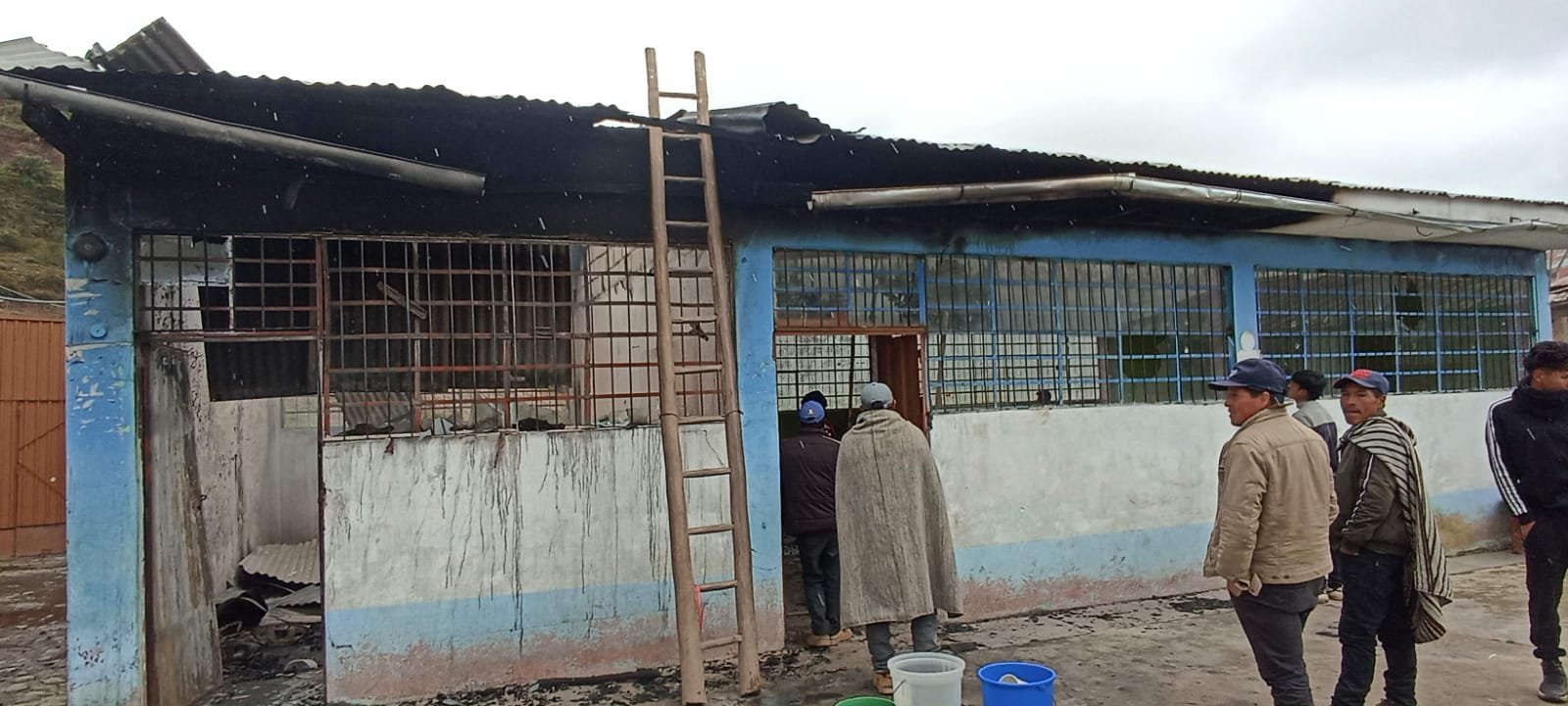 Escolares de Tomayrica en Panao quedaron sin aulas