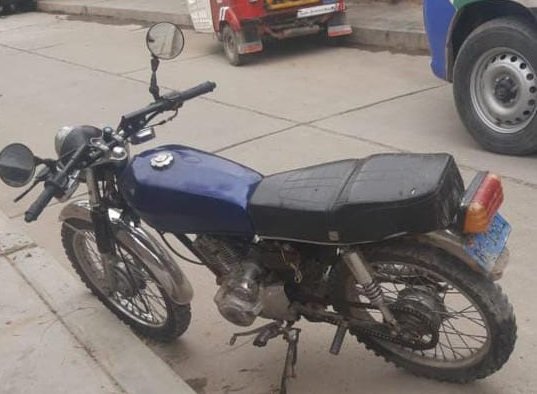 Hallan motocicleta usada en asalto y robo de S/ 142,700 en oficinas de Interbank