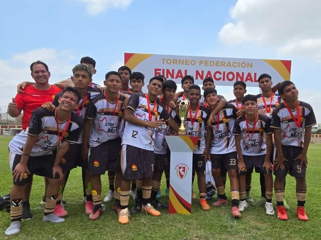 Huanuqueños se consagran subcampeones de la Sub 15 en la Copa Federación