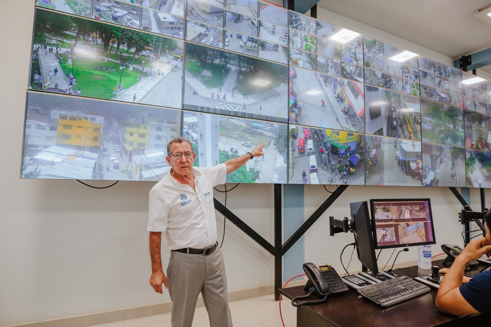 Implementarán plan piloto de “Vigilancia Inteligente” en la ciudad de Huánuco