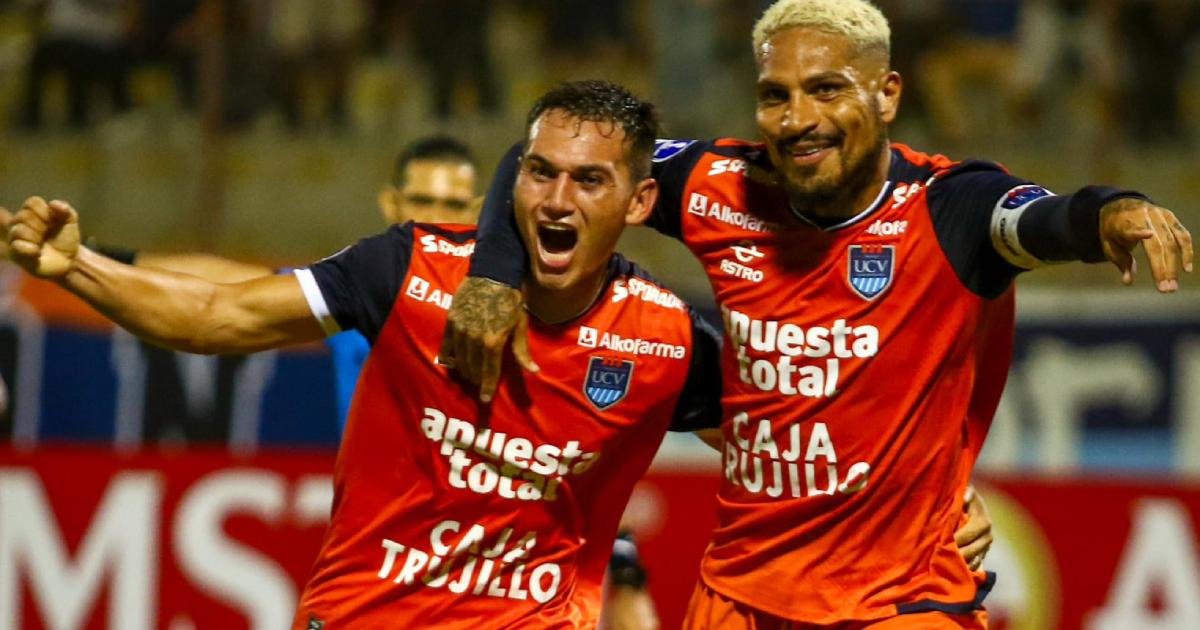 César Vallejo con Paolo Guerrero venció a Huancayo y avanza en la Copa Sudamericana