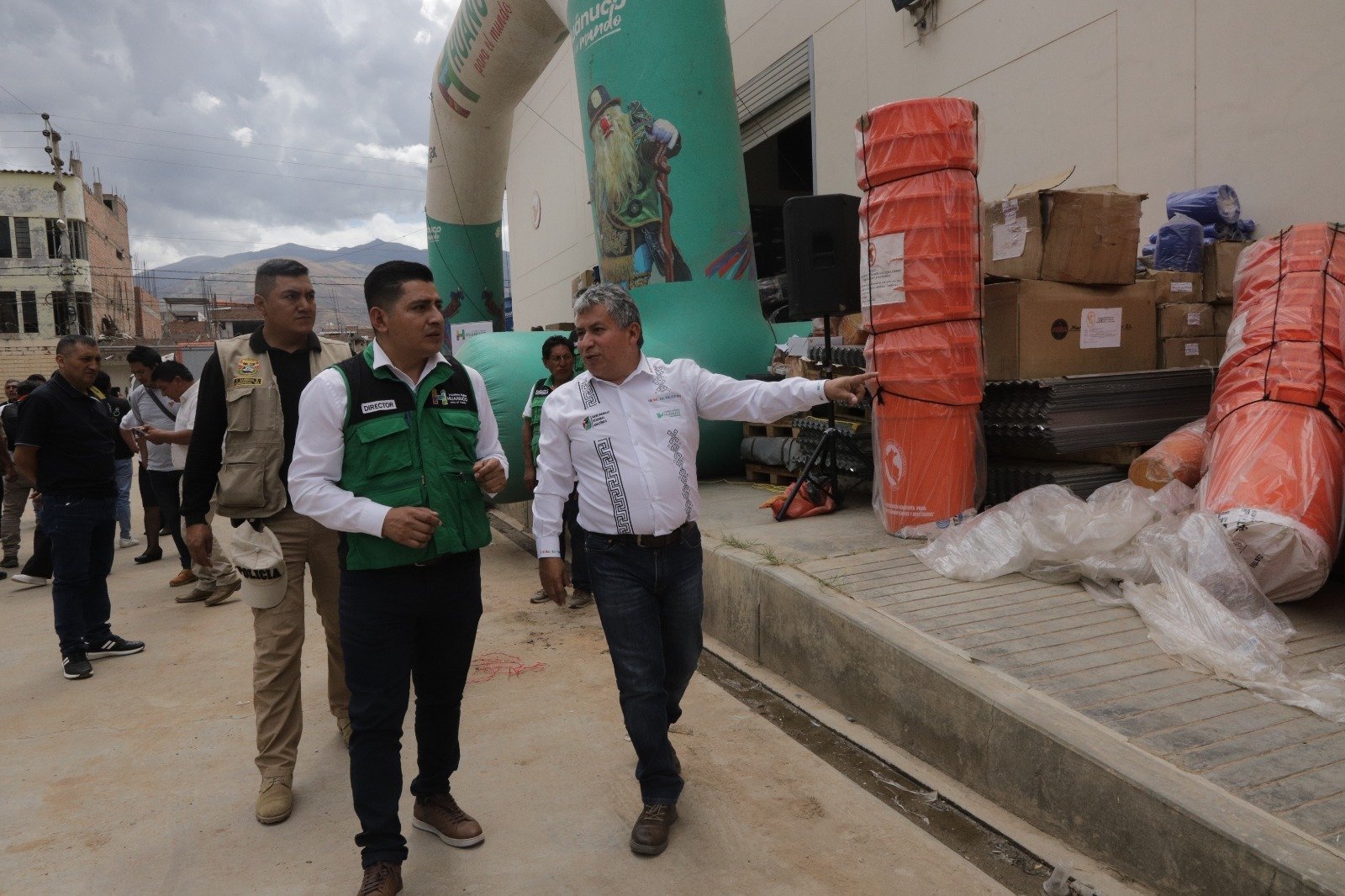 Gobernador de Huánuco entregó 121 toneladas de ayuda para afectados por lluvias en 28 distritos