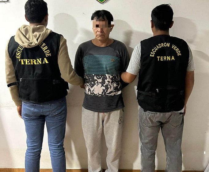 Grupo Terna capturó a buscado por violación sexual