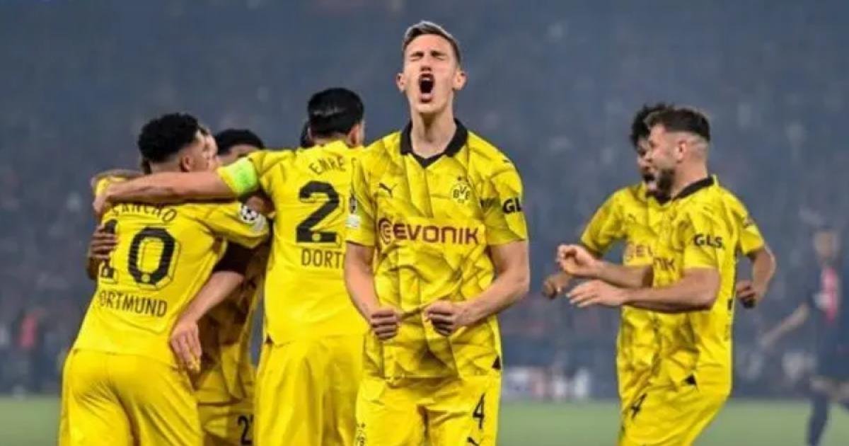 Borussia Dortmund eliminó a PSG y es el primer clasificado a la final de la Champions