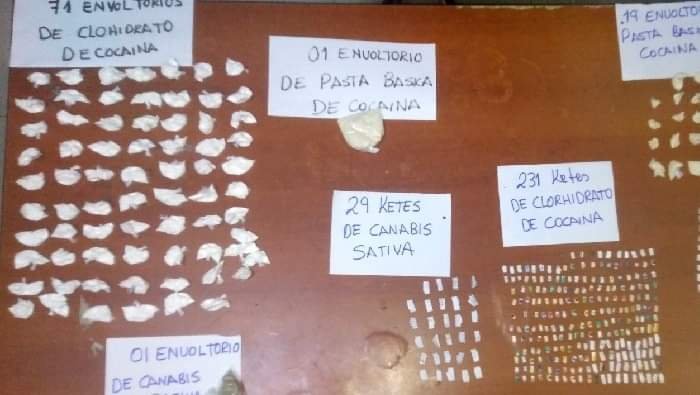Incautan 558 ketes de droga a dos presos del penal de Potracancha