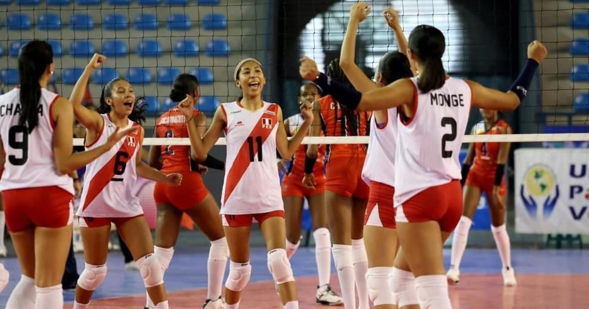 Con el pie derecho, Selección Peruana de Vóley venció a República Dominicana en la Copa Panamericana Sub 17