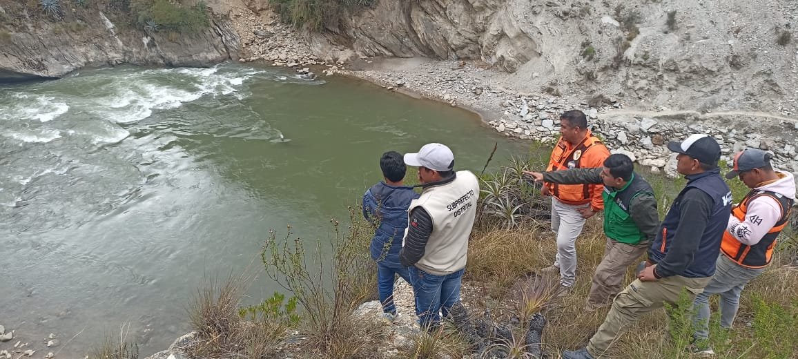 Desembalse natural del río Marañón que acumuló 5 millones de m3 tras caída de un cerro, evitó grandes daños