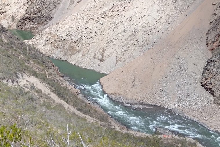 Según funcionarios del COER, embalse del río Marañón aún representa riesgo