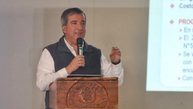 Ministro de Transportes hizo anuncios y promesas sobre las carreteras en Huánuco