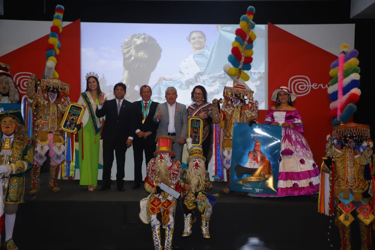 Presentan en Lima, actividades por el 485° aniversario de fundación de Huánuco