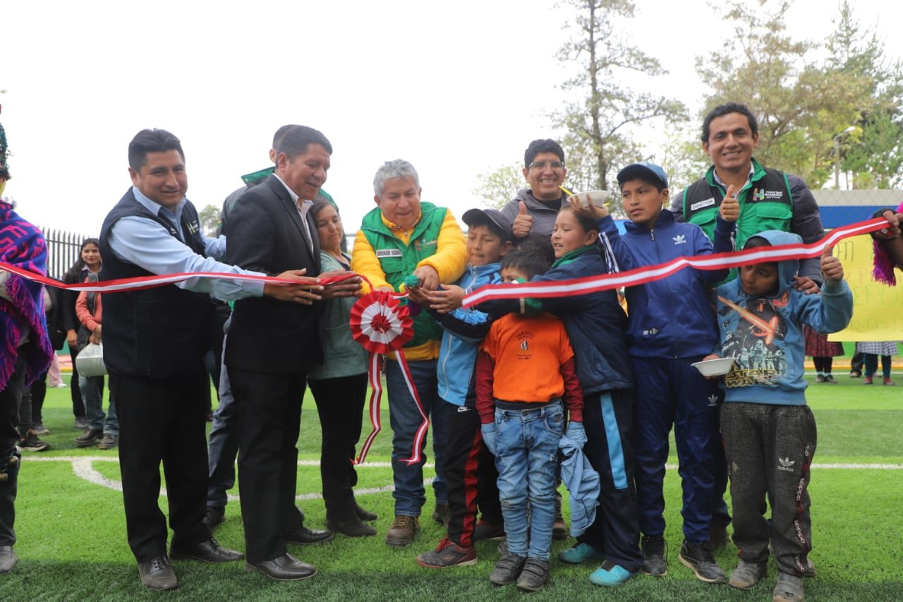 Inauguran polideportivo de Pachas que costó 2.1 millones de soles