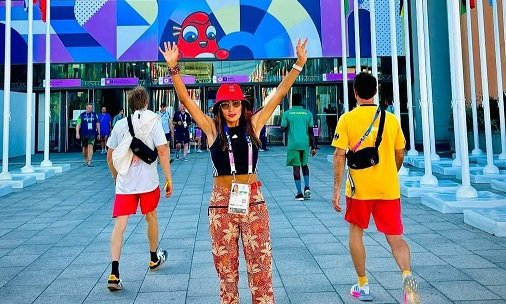 La atleta huanuqueña, Thalia Valdivia, ya está en París para hacer historia en los Juegos Olímpicos