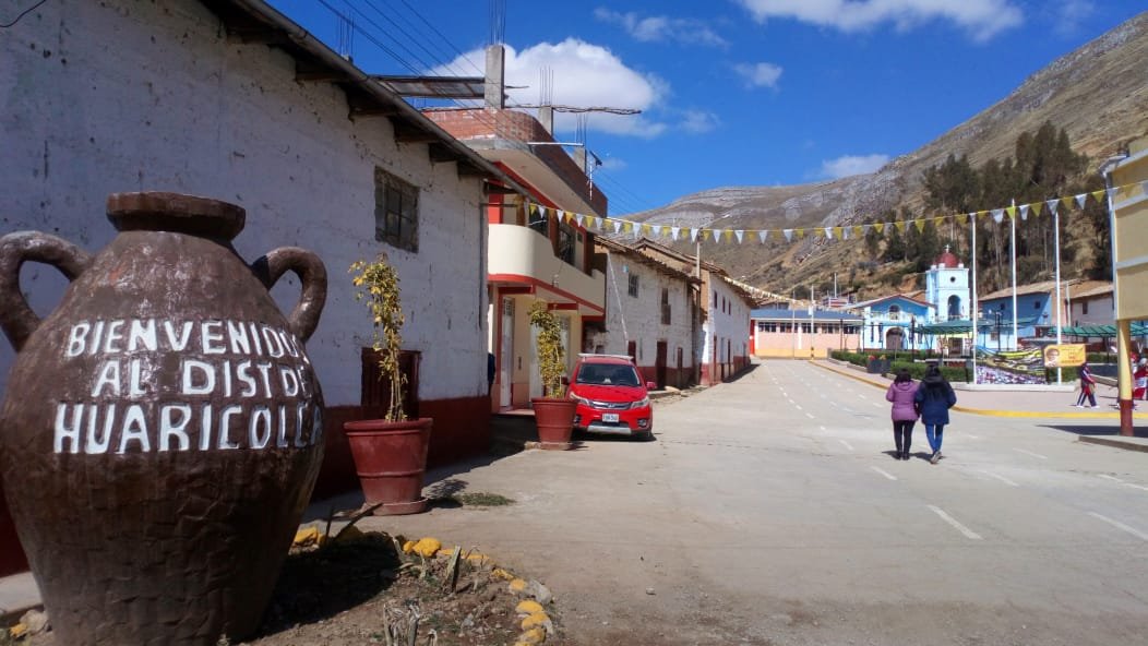 Antes, Mama Huari, al presente, Huaricolca