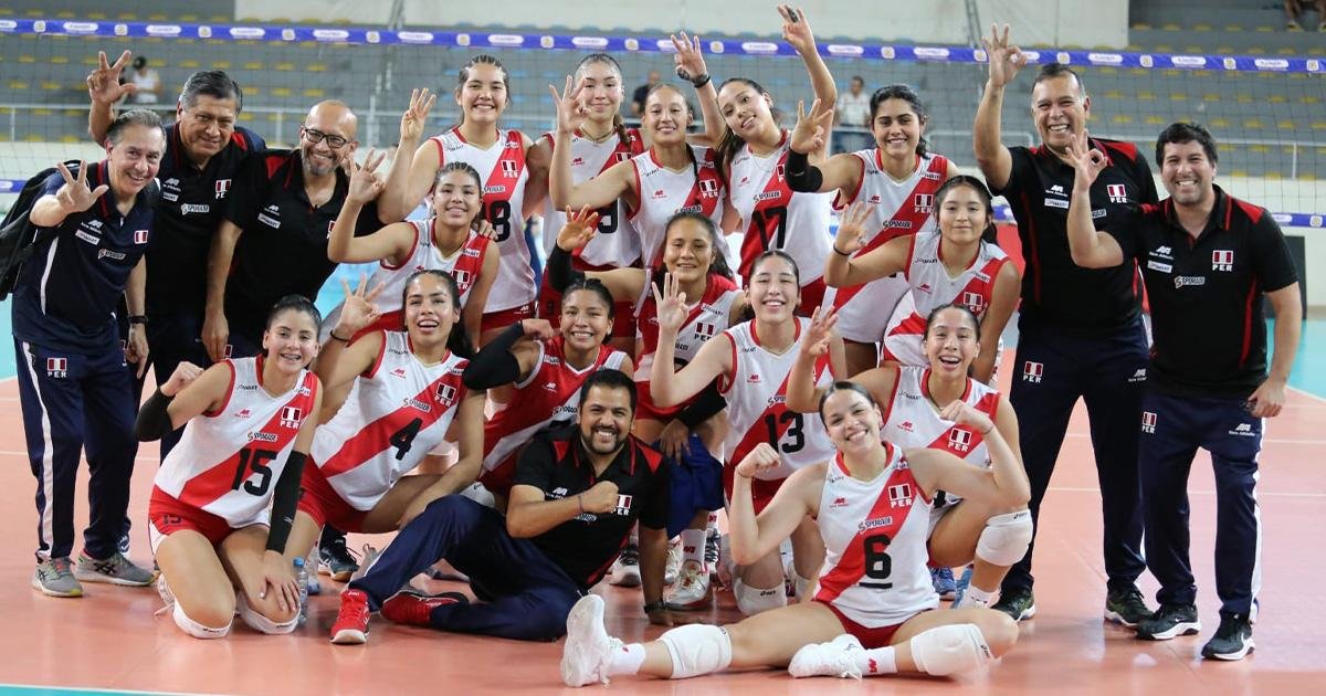 Perú obtuvo su clasificación al Mundial de Vóley Sub 19