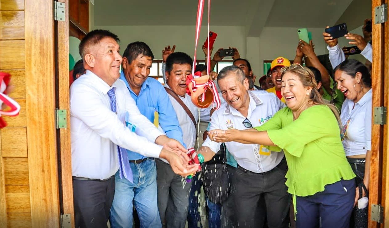 Jardín de niños de Sachavaca luce su nueva infraestructura