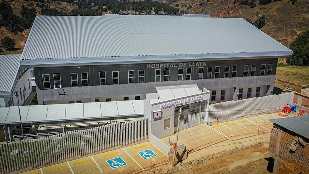 Hospital de Llata, la primera infraestructura hospitalaria ejecutada como obra por impuestos