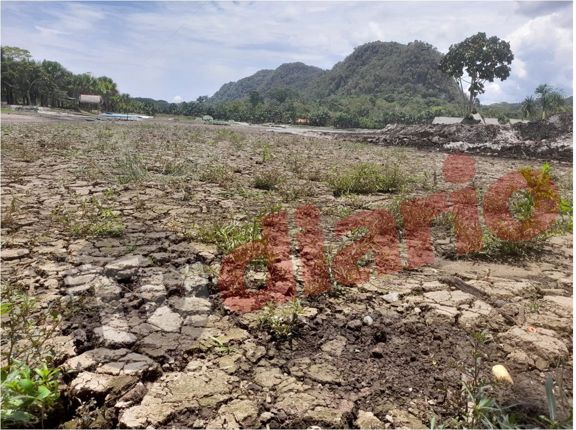 Laguna de Los Milagros sufre consecuencias del cambio climático y se va quedando sin agua