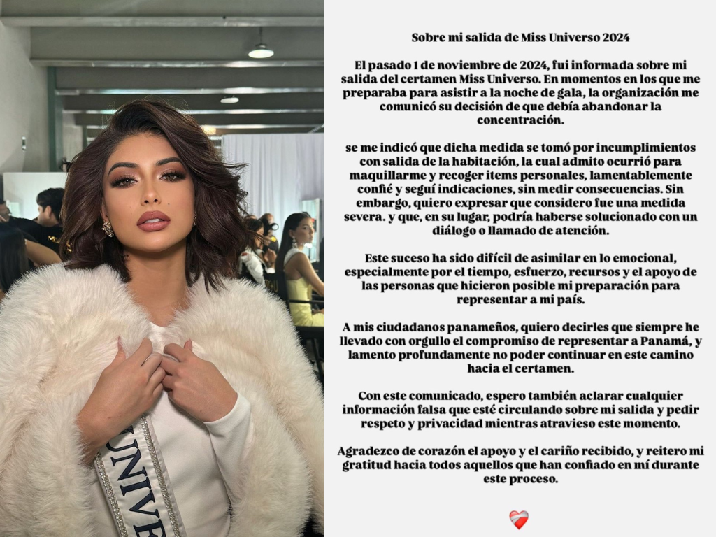 Escándalo en Miss Universo: Panamá queda fuera del certamen