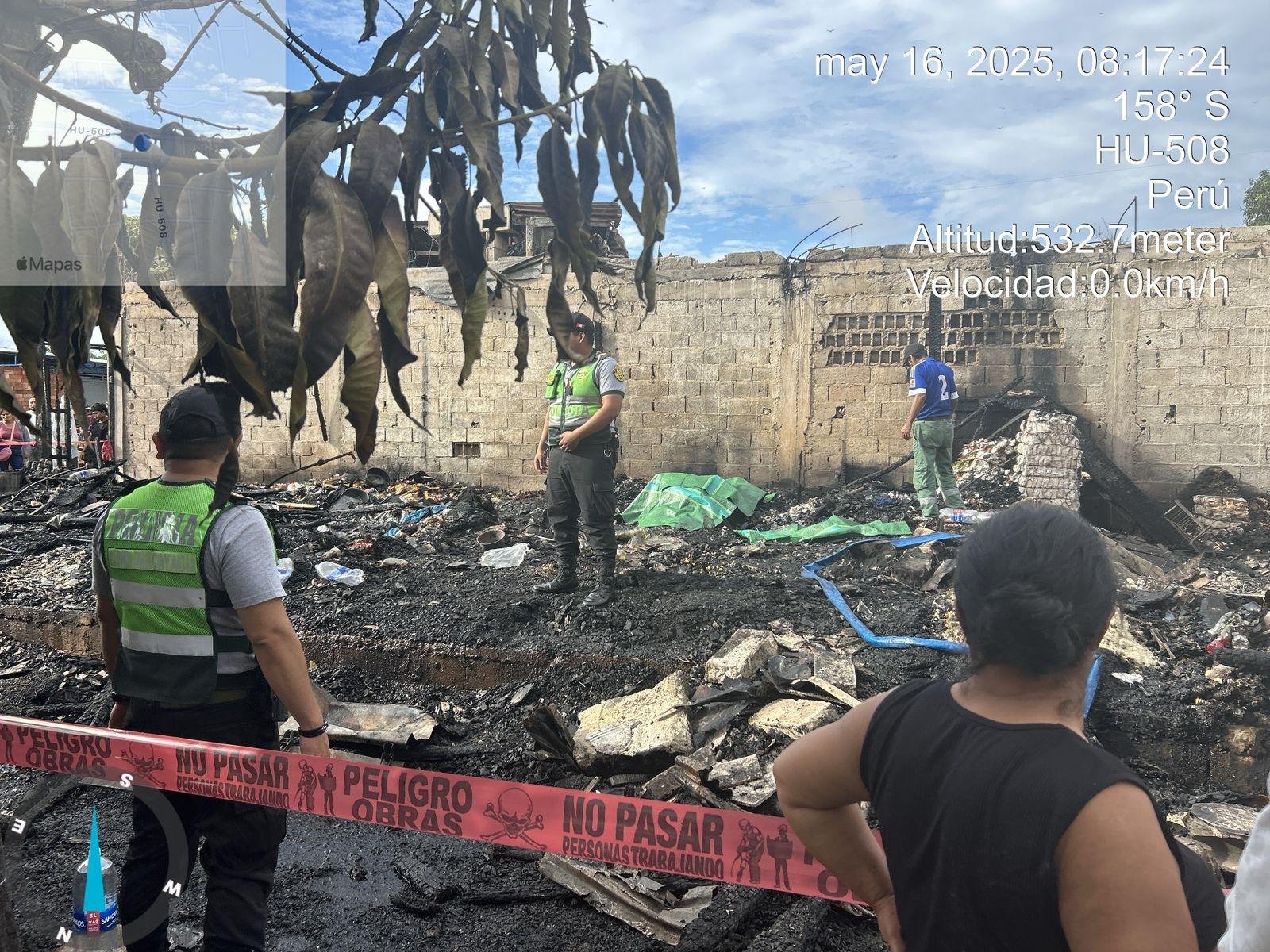 Desgarrador: madre y su hijo de 11 años murieron abrazados en incendio, también falleció un bebé de año y medio