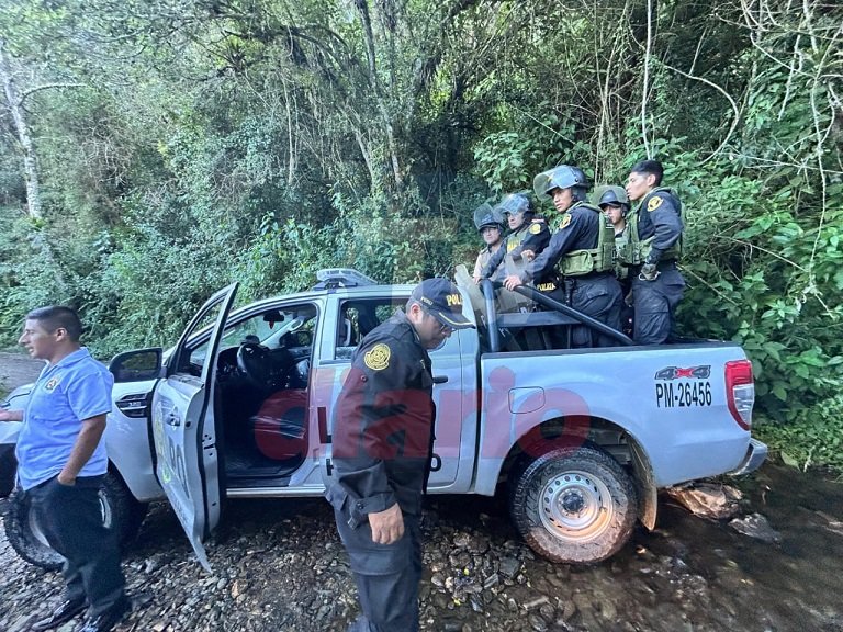 Policías y fiscal fueron retenidos por enardecidos pobladores de Sirabamba