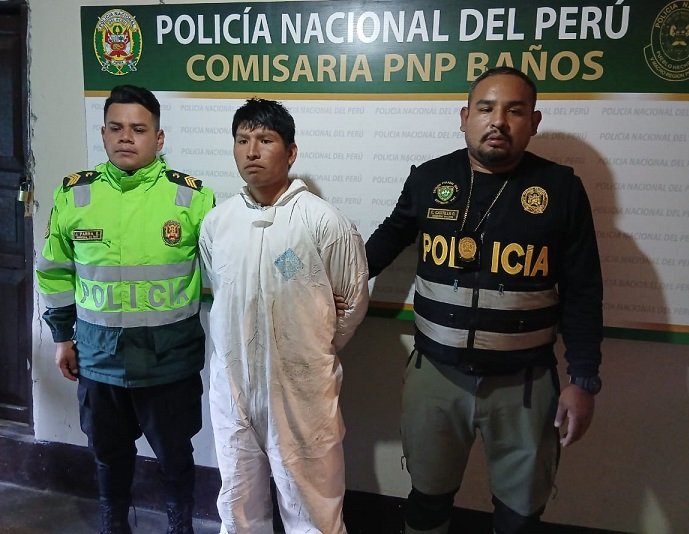 Buscado por homicidio fue ubicado en Jesús, Lauricocha; donde trabajaba como obrero