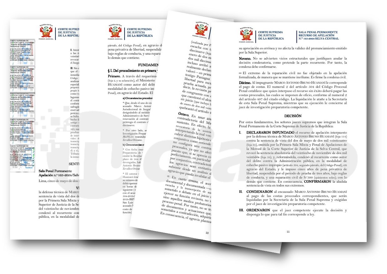 Sentenciado e inhabilitado trabaja como asistente en fiscalía penal de Amarilis