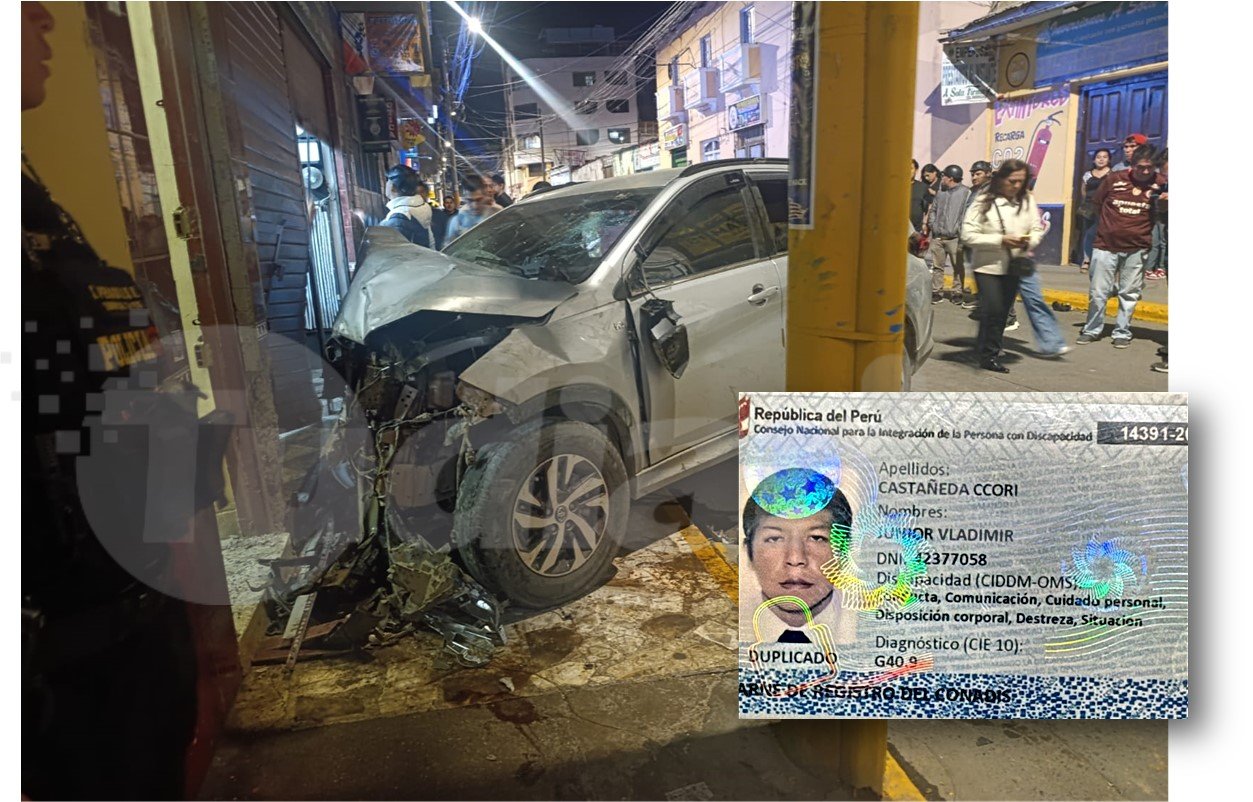 Fiscal protagoniza violento choque con su camioneta y causa la muerte de una profesora