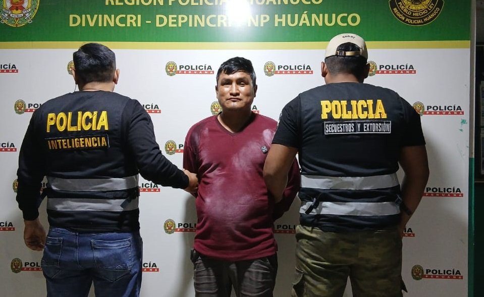 Detienen a mototaxista implicado en un caso de extorsión