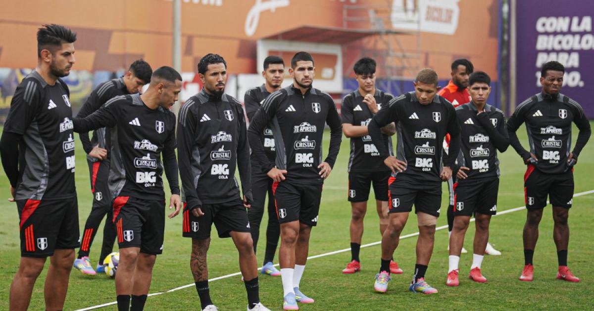 Selección peruana entrena pensando en Colombia y Ecuador