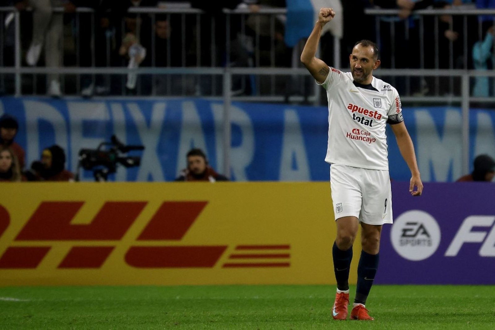 Hernán Barcos es el máximo goleador de la Copa Sudamericana con 20 goles