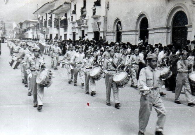 Examen y Fiestas Patrias de antaño