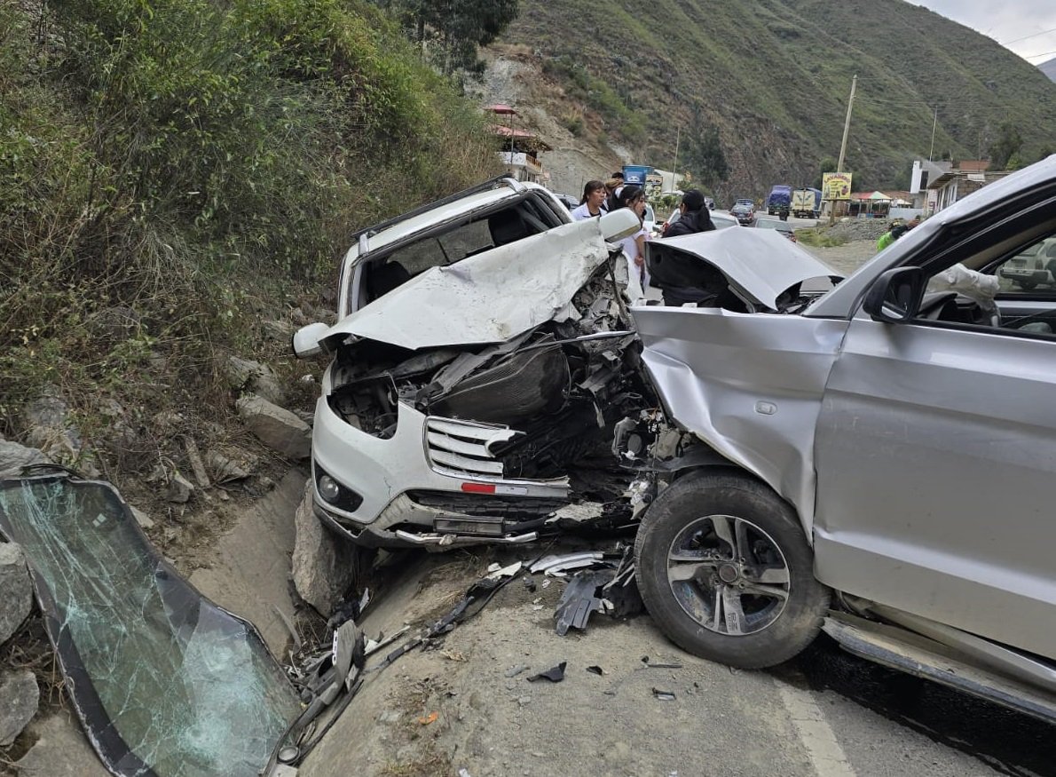 Accidentes de tránsito en la Carretera Central dejan más de diez heridos