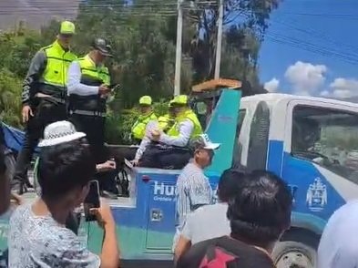 Alcalde de Huánuco denuncia agresión de transportistas a inspectores de tránsito