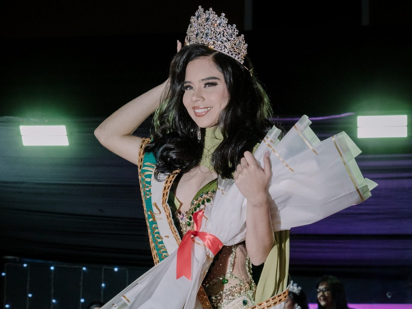 Luciana Valentina es la anfitriona de las fiestas de Huánuco