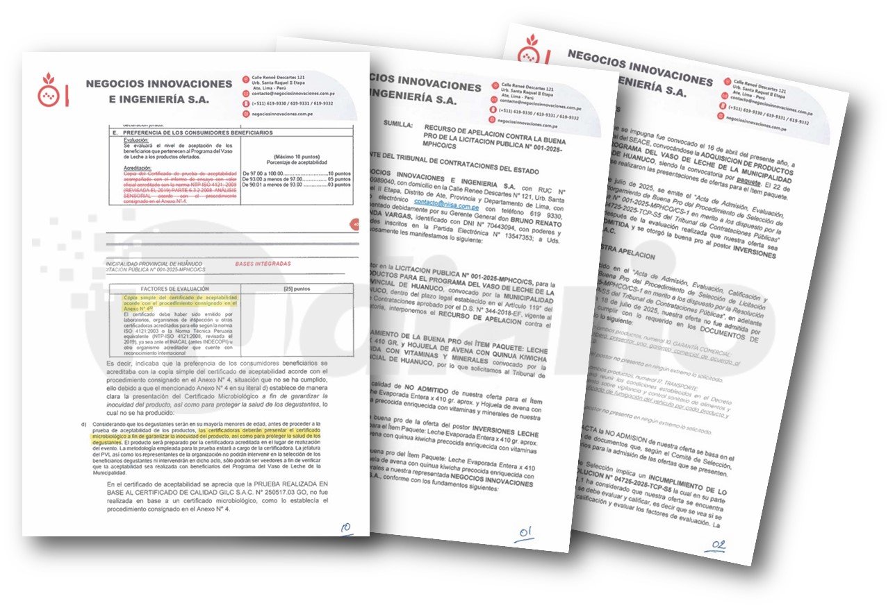 Continúan los retrasos en la compra de productos para el PVL en Huánuco