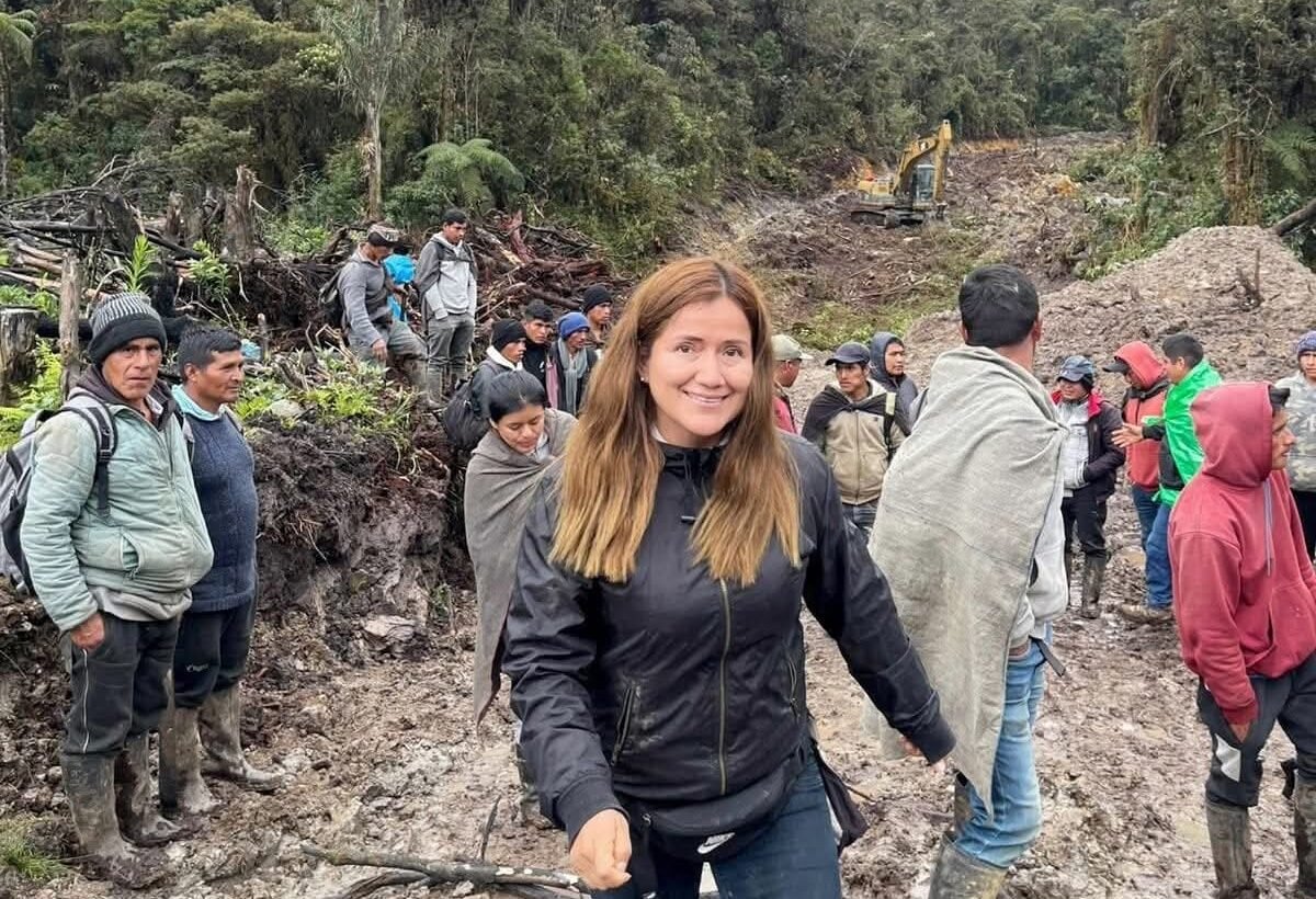 Regidora estaría alentado apertura de carretera en una zona intangible en Pillao