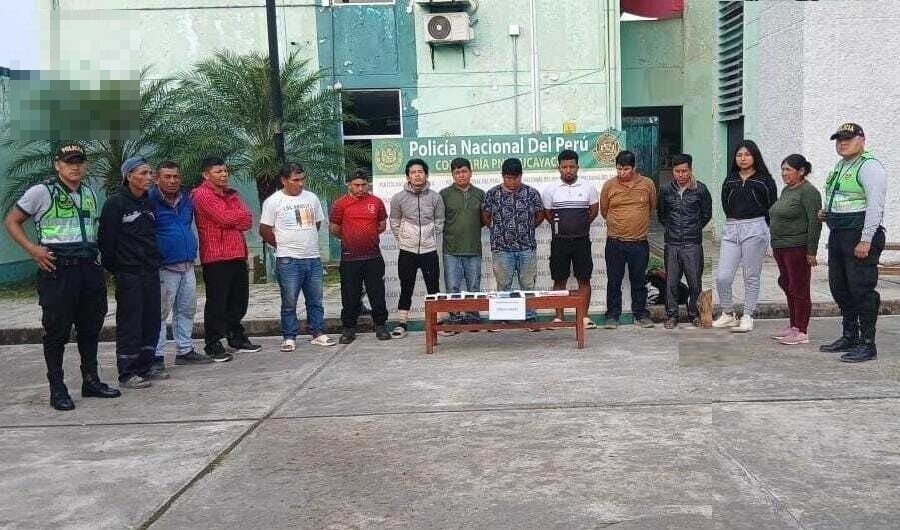 Dictan prisión preventiva para 13 personas involucradas en minería ilegal